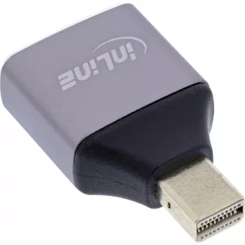 InLine 17291C Kabeladapter DisplayPort Mini DisplayPort grijs, zwart