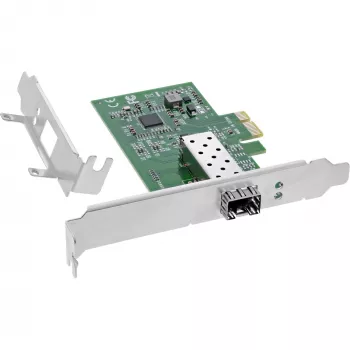 Interne netwerkkaart InLine 51125N glasvezel 1000 Mbit/s PCI Express