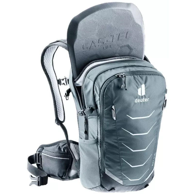 Fietsrugzak Deuter Flyt 12 SL grijs polyamide polyester