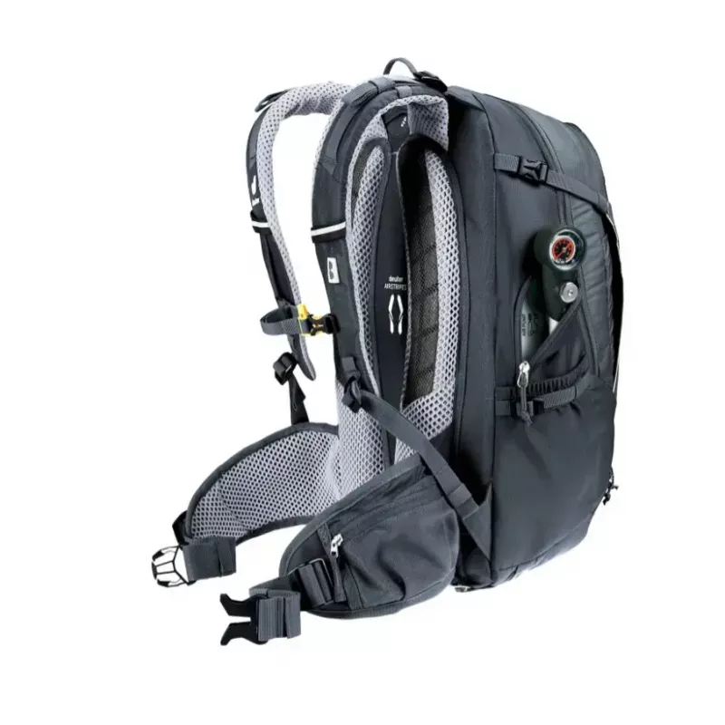 Rugzak DEUTER Trans Alpine 24 — fietsrugzak, 24 L, zwart
