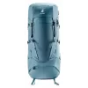 Rugzak DEUTER Aircontact Core 60+10, binnenframe, 60 L (+10 L), 2,31 kg, blauw