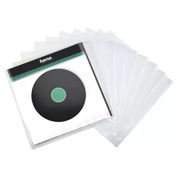 Hama 00181430 opbergtas voor gegevensdragers microgroef-platenhoes transparant