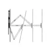 Wandhouder Hama Ultraslim zwart