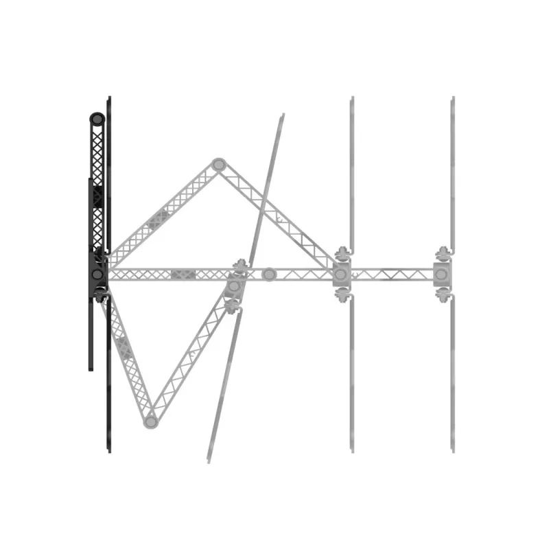 Wandhouder Hama Ultraslim zwart
