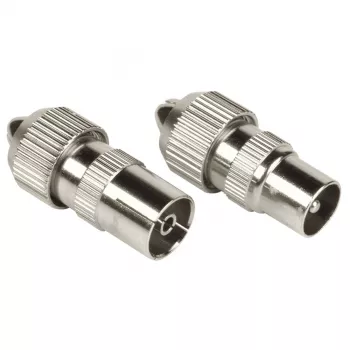 Coaxiale connector Hama 00205211 stekker 2 stuks