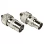 Coaxiale connector Hama 00205211 stekker 2 stuks