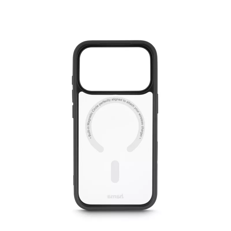 Hama Frame Protect telefoonhoesje 16 cm (6,3 inch) cover transparant, zwart