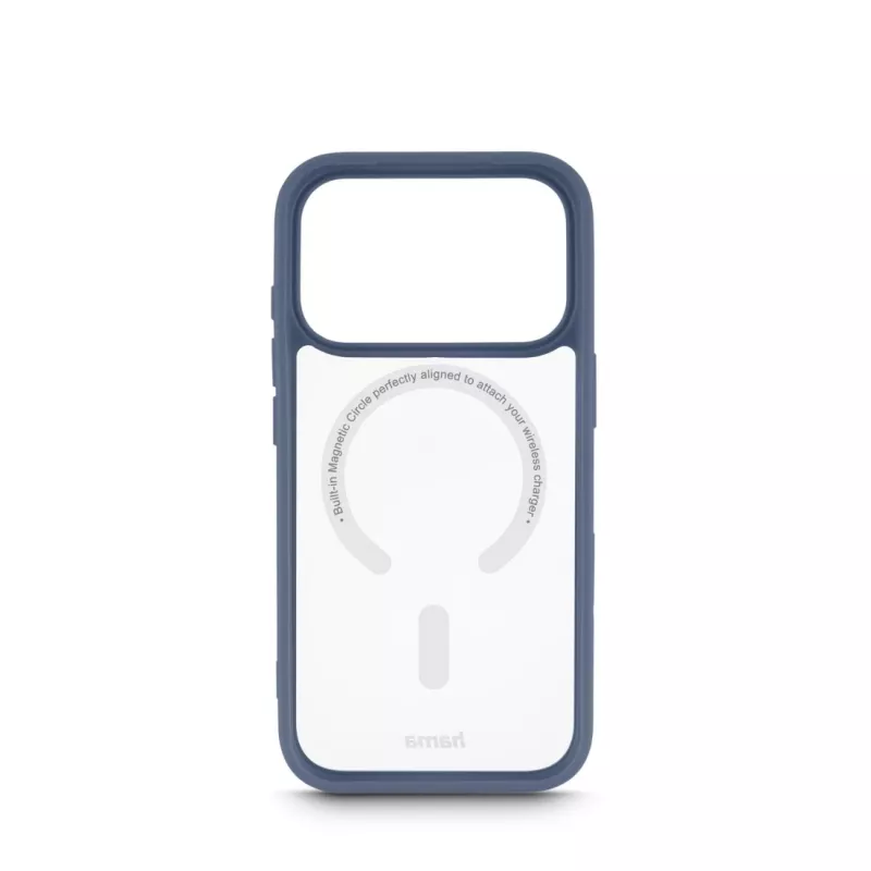 Hama Frame Protect telefoonhoesje 16 cm (6,3 inch) cover transparant, blauw