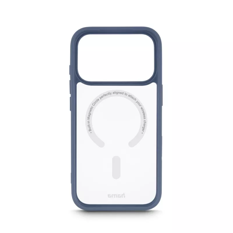 Hama Frame Protect telefoonhoesje 17,5 cm (6,9 inch) cover transparant, blauw