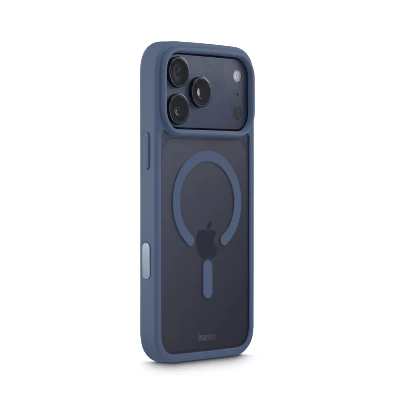 Hama Frame Protect telefoonhoesje 17,5 cm (6,9 inch) cover transparant, blauw