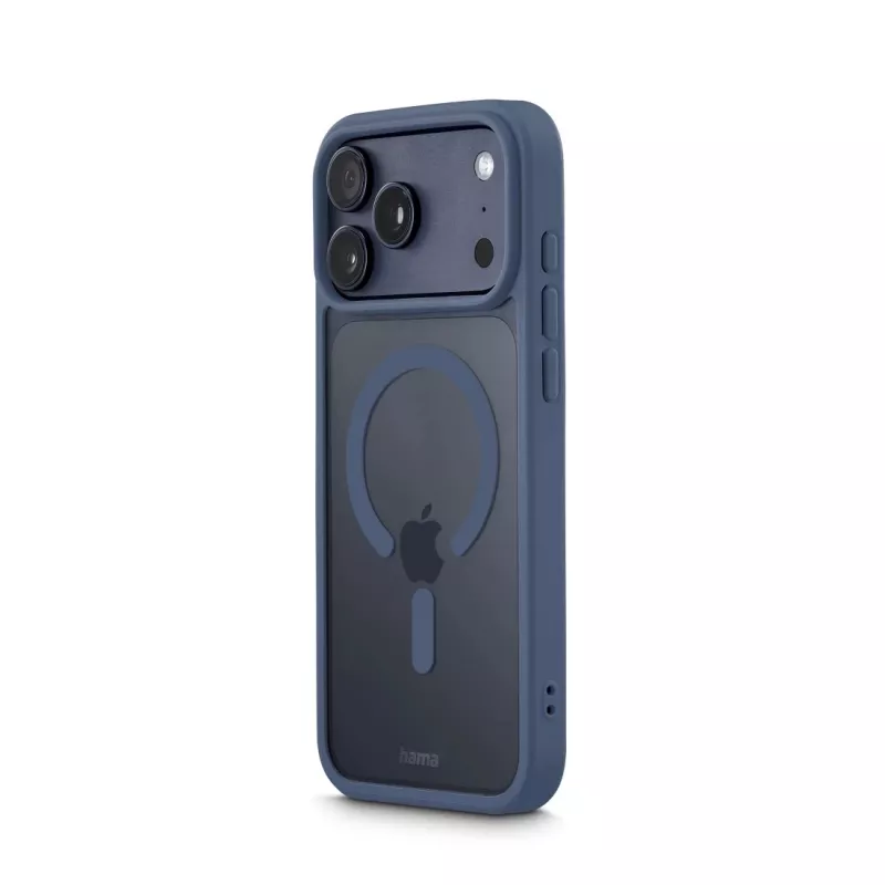Hama Frame Protect telefoonhoesje 17,5 cm (6,9 inch) cover transparant, blauw