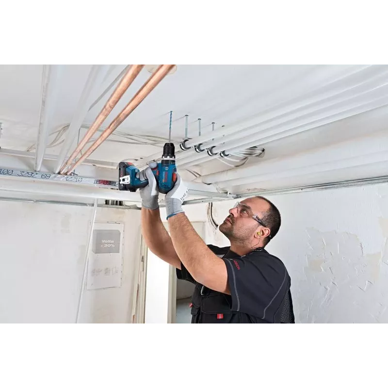 Bosch GSB 18V-65 Professional 27000 t/min Blauw