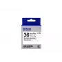 Epson labelcartridge Standard LK-7WBN zwart/wit 36mm (9m)