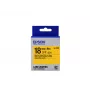 Epson labelcartridge Pastel LK-5YBP zwart/geel 18mm (9m)
