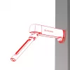 Draagbare werk lamp Ledlenser 502736 12 W LED zwart