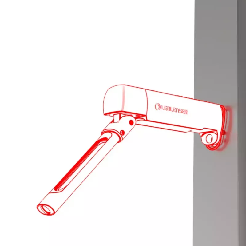 Draagbare werk lamp Ledlenser 502736 12 W LED zwart