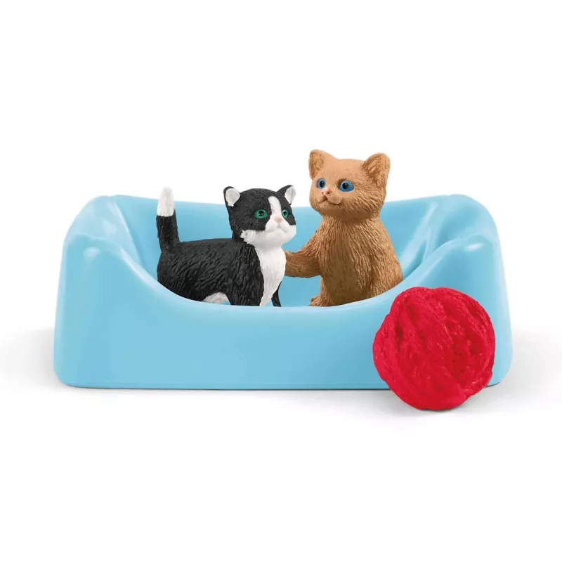Playset Schleich FARM WORLD speelplezier voor lieve katten