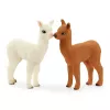 schleich WILD LIFE alpaca-set, bos, wilde dieren / avontuurspeelgoed, 3 jaar, bruin, wit