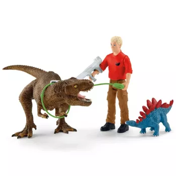 Dinosaurus speelgoed Schleich Tyrannosaurus Rex Attack