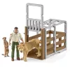 Grote dierenreddingsvrachtwagen Schleich WILD LIFE 42475