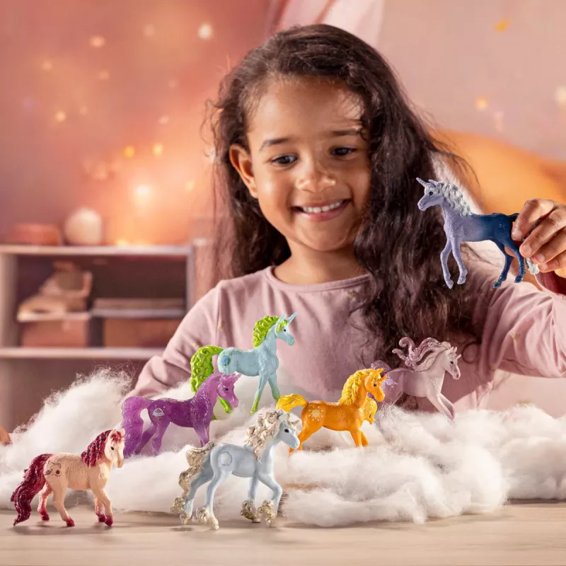 Schleich verzamelfiguur eenhoorn Planetea, roze, voor kinderen vanaf 5 jaar