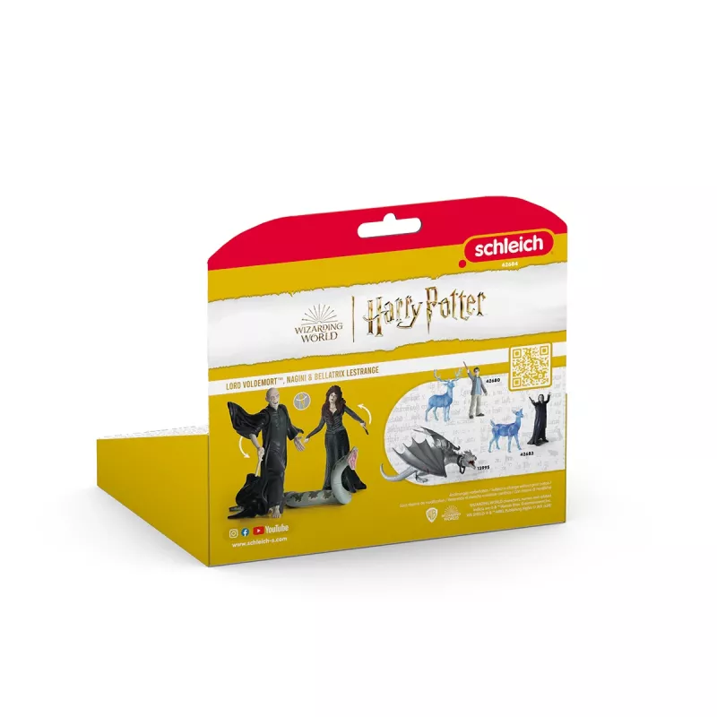 Figurenset Schleich Lord Voldemort Nagini Bellatrix Lestrange veelkleurig