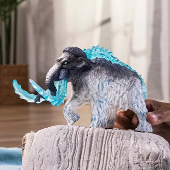 Speelfiguur Schleich Frost-mammoet model 70829, gedetailleerd verzameldierfiguur