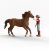 schleich HORSE CLUB Hannah & Cayenne, 5 jaar, paarden, veelkleurig