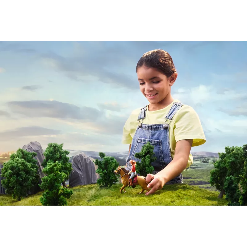 schleich HORSE CLUB Hannah & Cayenne, 5 jaar, paarden, veelkleurig