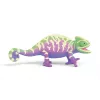 schleich Caspar het kameleon in regenboogkleuren, 3 jaar, veelkleurig, kunststof