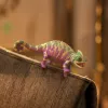 schleich Caspar het kameleon in regenboogkleuren, 3 jaar, veelkleurig, kunststof