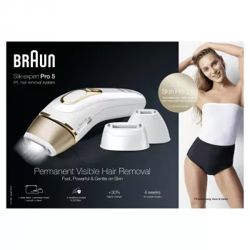 Braun Silk-expert Pro 5 PL5243 Intense Pulsed Light (IPL) goud, wit