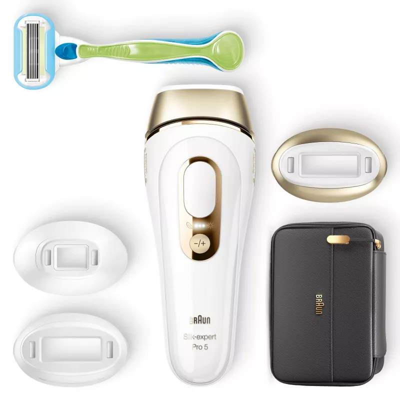 Braun Silk-expert Pro 5 PL5243 Intense Pulsed Light (IPL) goud, wit