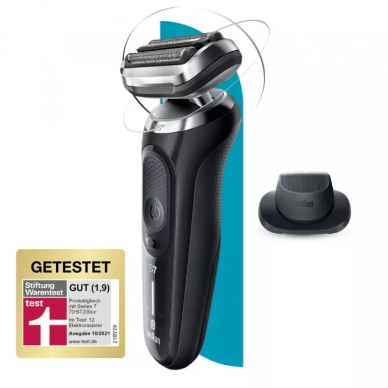 Braun Series 7 71-N1200s foil-scheerapparaat trimmer roestvrijstaal