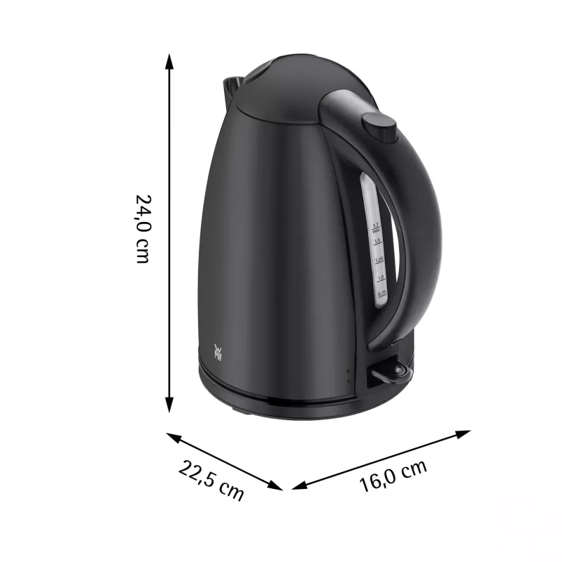 WMF Stelio 0413020072 waterkoker 1,7 l 2400 W zwart