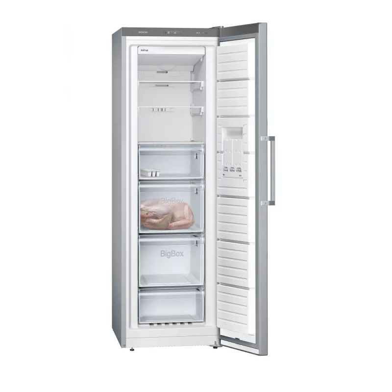 Siemens iQ300 GS36NVIEP vriezer vrijstaand 242 L roestvrij staal