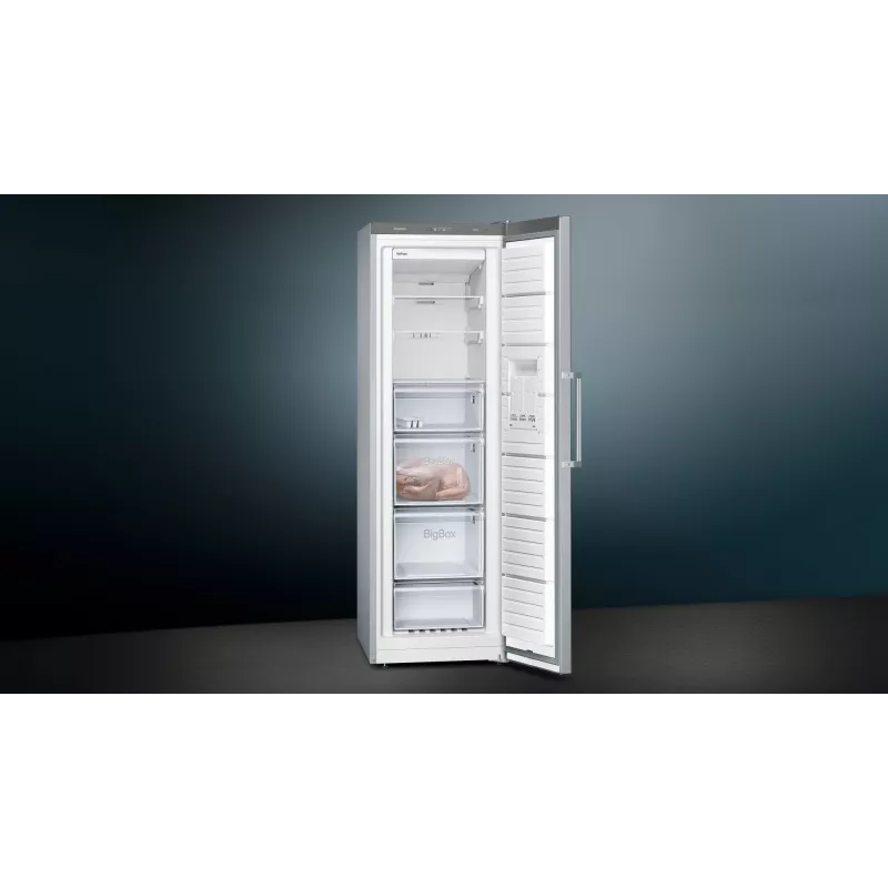 Siemens iQ300 GS36NVIEP vriezer vrijstaand 242 L roestvrij staal