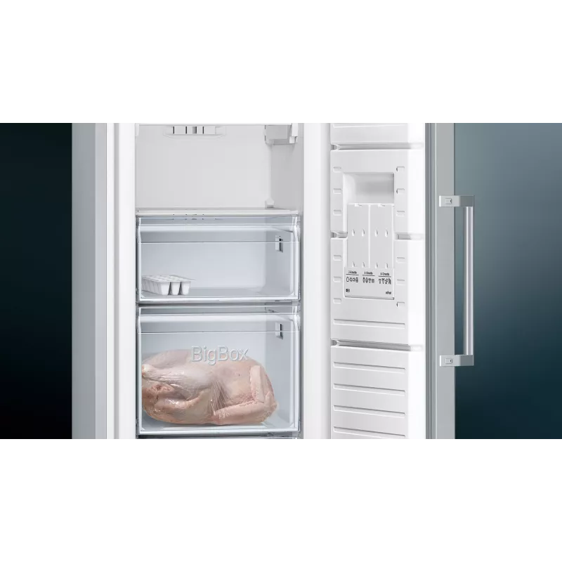 Siemens iQ300 GS36NVIEP vriezer vrijstaand 242 L roestvrij staal