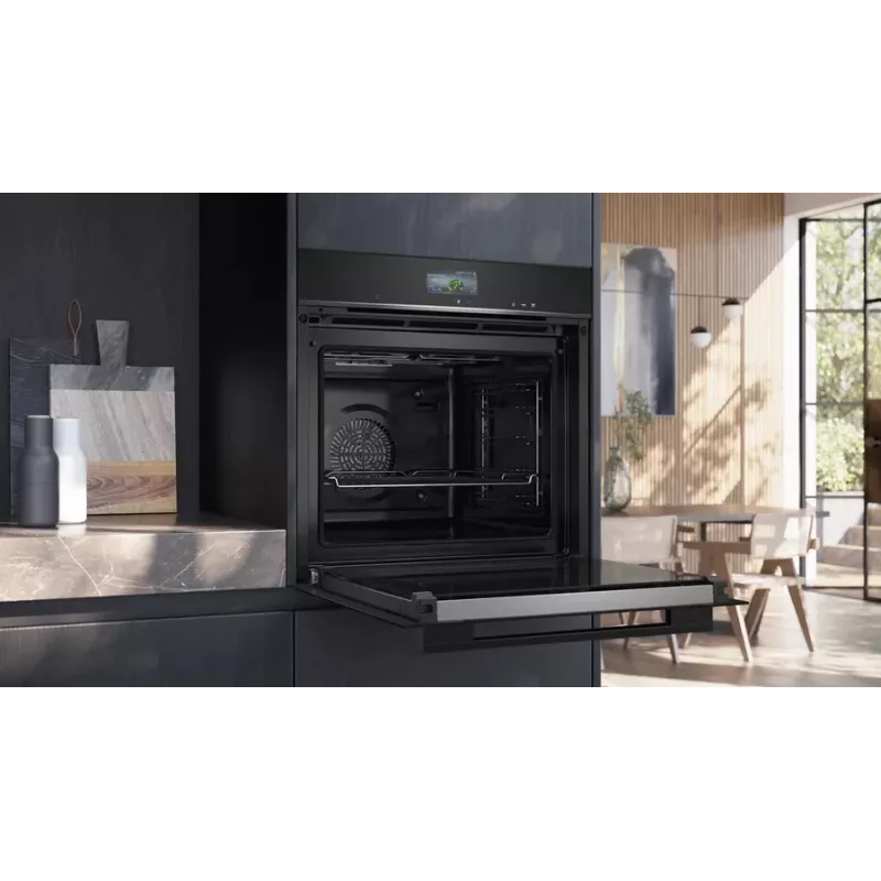 Siemens HR776G1B1 oven 71 L 3600 W zwart, roestvrij staal