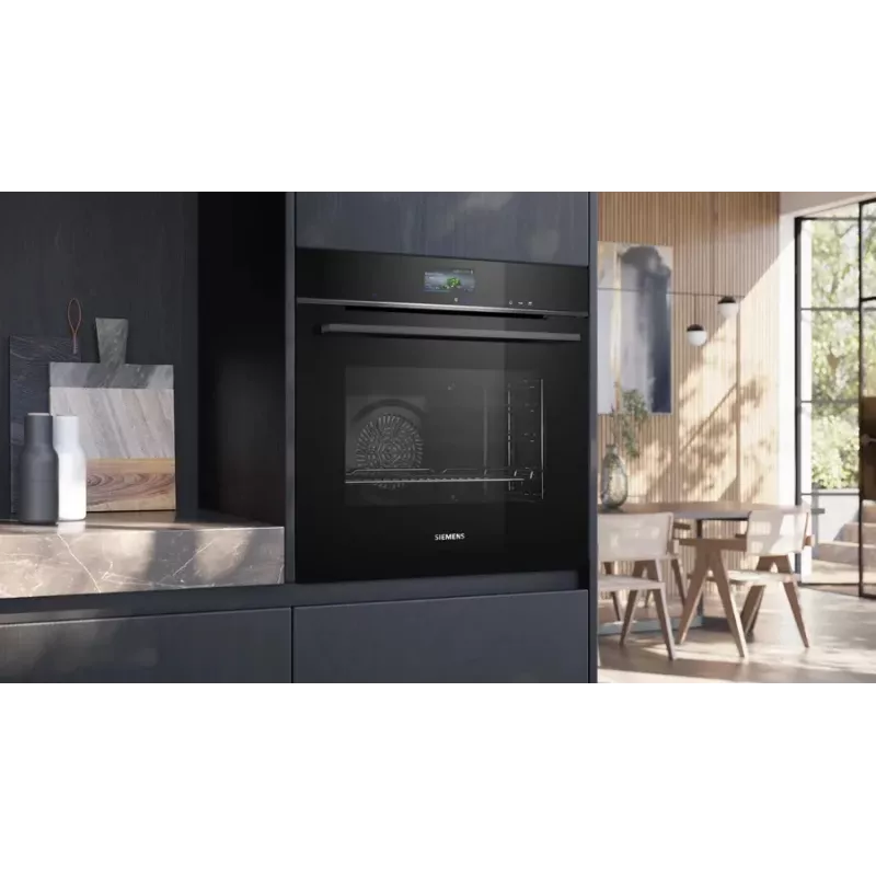 Siemens HR776G1B1 oven 71 L 3600 W zwart, roestvrij staal