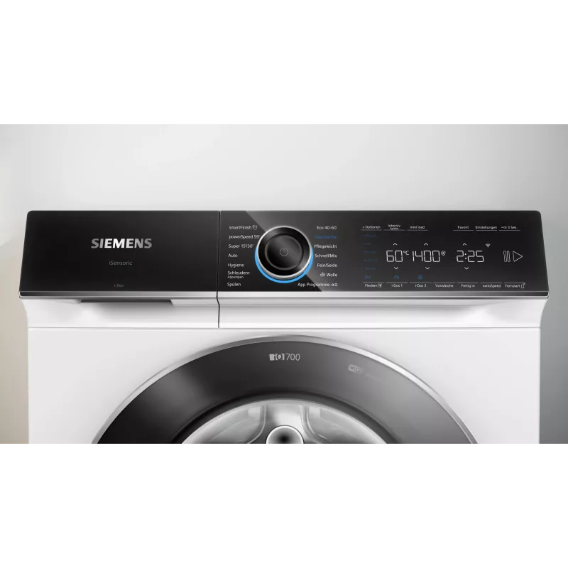Siemens iQ700 WG44B2A40 wasmachine frontlader 9 kg 1257 t/min wit