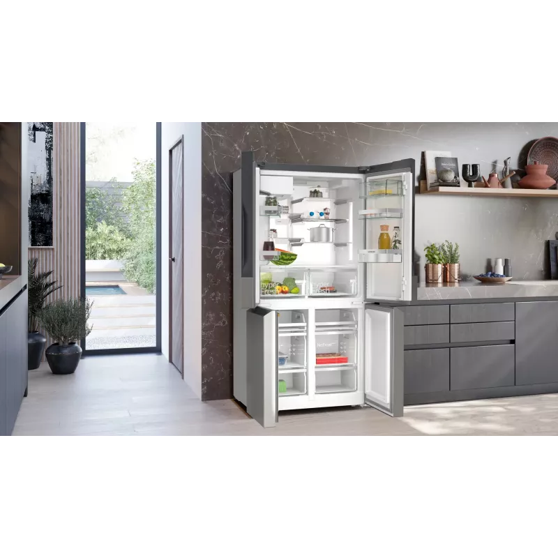 Siemens KF96DPPEA side-by-side koelkast vrijstaand 574 L roestvrij staal