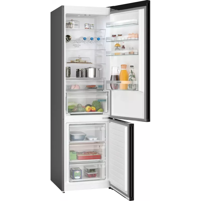 Siemens iQ300 KG39NXXBF koel-vriescombinatie vrijstaand 363 L roestvrij staal