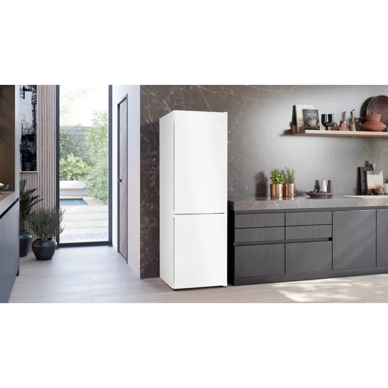 Siemens iQ300 KG36N2WCF koel-vriescombinatie vrijstaand 321 L wit