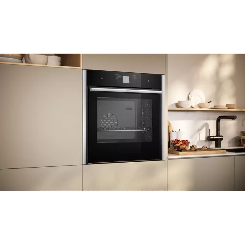 Neff N 90 B64FT33N0 oven 71 L zwart, RVS