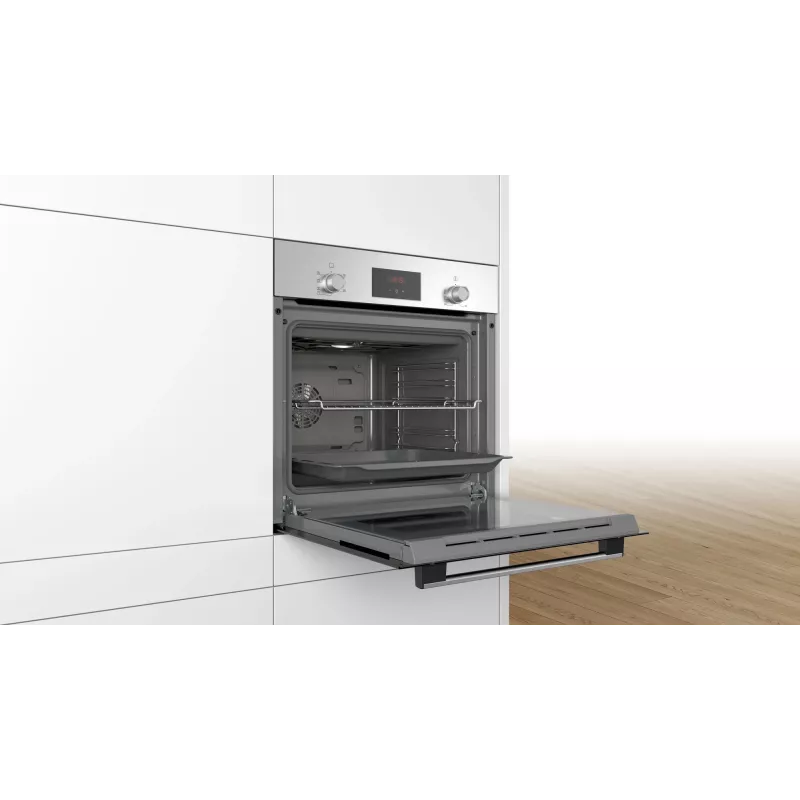 Bosch Serie 2 HBF133BR0 oven 66 L zwart, RVS