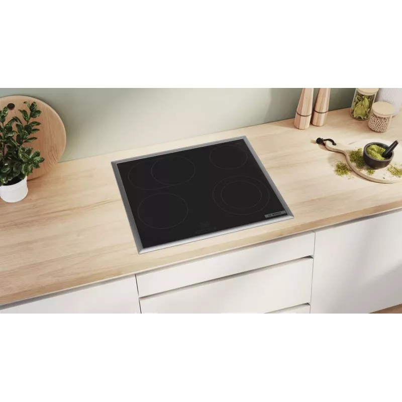 Bosch Serie 4 PKN645BA2E kookplaat zwart inbouw 60 cm keramische kookplaat 4 zone(n)