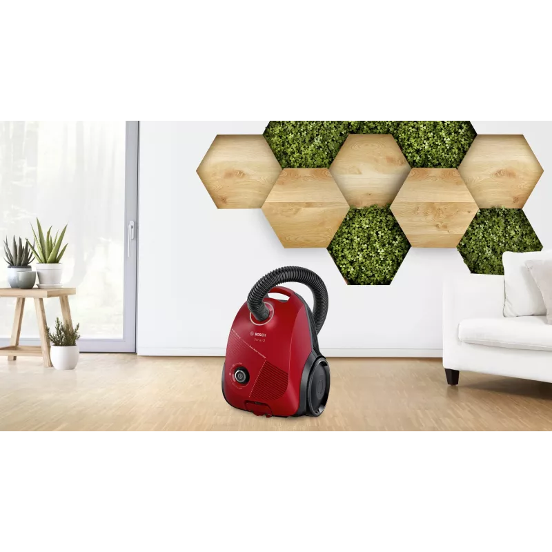 Bosch Serie 2 BGBS2RD1 stofzuiger 3,5 L cilinderstofzuiger droog 600 W stofzak