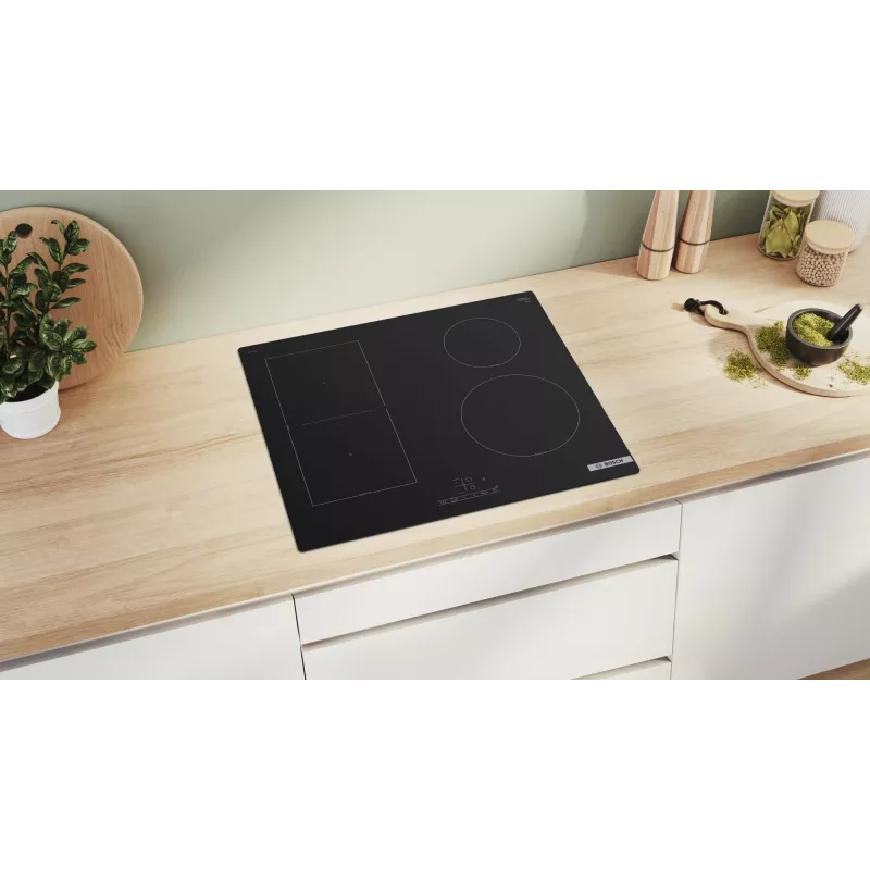 Bosch Serie 4 PVS61RBB5E kookplaat zwart inbouw 60 cm zone-inductiekookplaat 4 zone(n)