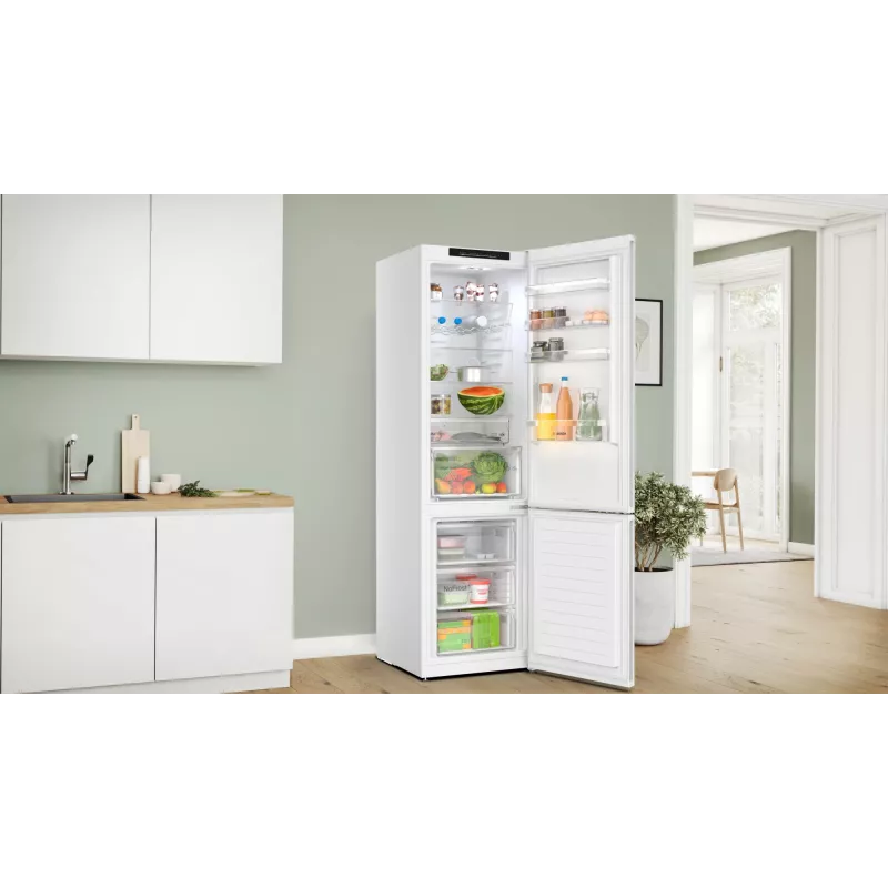 Bosch Serie 4 KGN392WCF koel-vriescombinatie vrijstaand 363 L wit